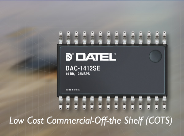 DATEL, 14-bit 125MHz Digital-to-Analog Converter